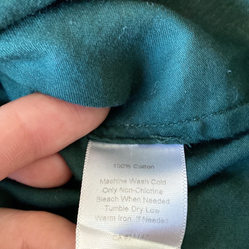 Talbots green blouse - Picture 5 of 6